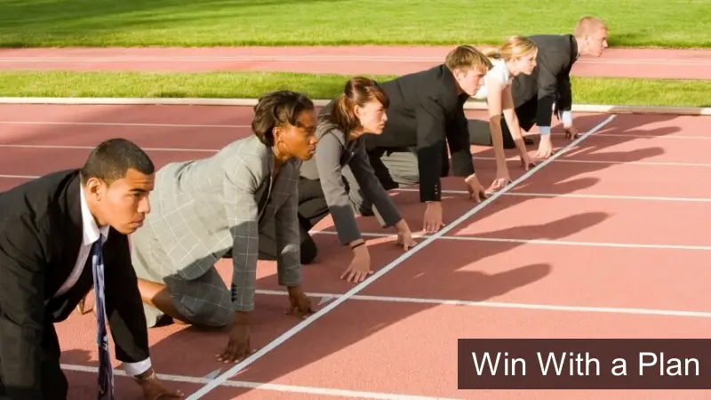 An image promoting sales planning and the value of having a sales plan.